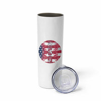 USA 250th Anniversary Baseball Skinny Tumbler Patriotic Athlete Gift