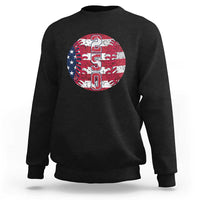 USA 250th Anniversary Baseball Sweatshirt Patriotic Athlete Gift