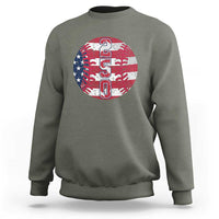 USA 250th Anniversary Baseball Sweatshirt Patriotic Athlete Gift