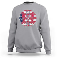 USA 250th Anniversary Baseball Sweatshirt Patriotic Athlete Gift