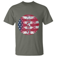 USA 250th Anniversary Baseball T Shirt Patriotic Athlete Gift