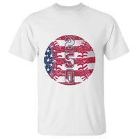 USA 250th Anniversary Baseball T Shirt Patriotic Athlete Gift