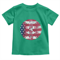 USA 250th Anniversary Baseball Toddler T Shirt Patriotic Athlete Gift