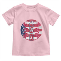 USA 250th Anniversary Baseball Toddler T Shirt Patriotic Athlete Gift