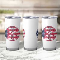 USA 250th Anniversary Baseball Tumbler Cup Patriotic Athlete Gift
