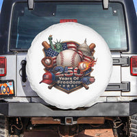 USA 250 Years Of Freedom Baseball Graphic Spare Tire Cover