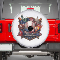 USA 250 Years Of Freedom Baseball Graphic Spare Tire Cover