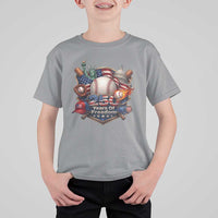 USA 250 Years Of Freedom Baseball Graphic T Shirt For Kid