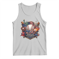 USA 250 Years Of Freedom Baseball Graphic Tank Top
