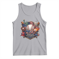 USA 250 Years Of Freedom Baseball Graphic Tank Top