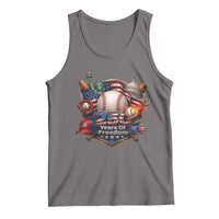 USA 250 Years Of Freedom Baseball Graphic Tank Top