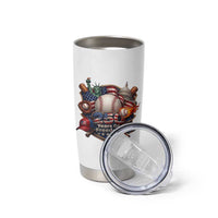 USA 250 Years Of Freedom Baseball Graphic Tumbler Cup