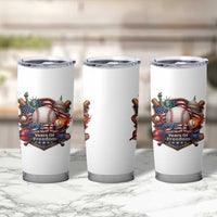USA 250 Years Of Freedom Baseball Graphic Tumbler Cup