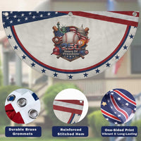 USA 250 Years Of Freedom Baseball Graphic Patriotic Fan Flag