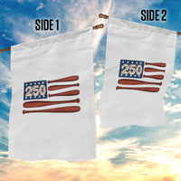 USA Flag Baseball Garden Flag America 250th Anniversary Gift