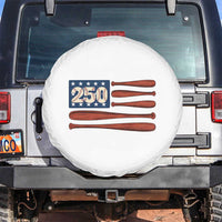 USA Flag Baseball Spare Tire Cover America 250th Anniversary Gift