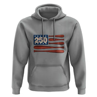 USA Flag Baseball Hoodie America 250th Anniversary Gift