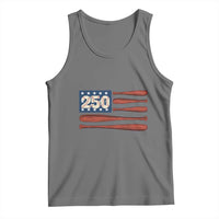 USA Flag Baseball Tank Top America 250th Anniversary Gift