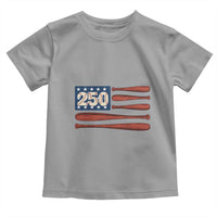 USA Flag Baseball Toddler T Shirt America 250th Anniversary Gift