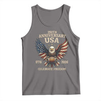 Patriotic Bald Eagle Football Tank Top America 250th Anniversary Gift