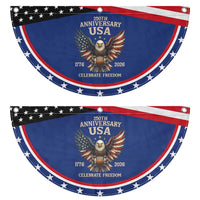 Bald Eagle Football Patriotic Fan Flag USA 250th Anniversary Gift