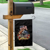 Patriotic Floral Baseball Garden Flag USA 250th Anniversary Gift