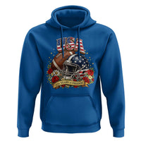 Patriotic Floral Baseball Hoodie USA 250th Anniversary Gift