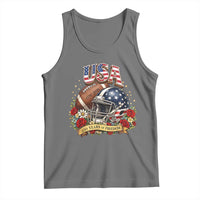 Patriotic Floral Baseball Tank Top USA 250th Anniversary Gift
