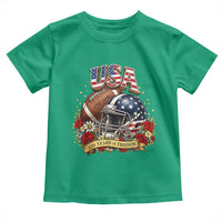 Patriotic Floral Baseball Toddler T Shirt USA 250th Anniversary Gift