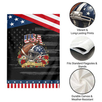 Floral Baseball Graphic Patriotic Garden Flag USA 250th Anniversary Gift