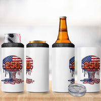 Patriotic Basketball Drip 4 in 1 Can Cooler Tumbler USA 250th Anniversary Gift