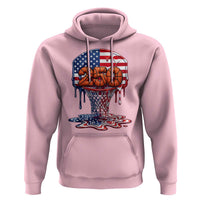 Patriotic Basketball Drip Hoodie USA 250th Anniversary Gift