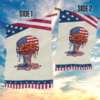 Basketball Drip Patriotic Garden Flag USA 250th Anniversary Gift