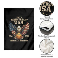 250 Years Of Freedom Basketball Garden Flag Patriotic Athlete Gift