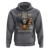250 Years Of Freedom Basketball Hoodie Patriotic Athlete Gift