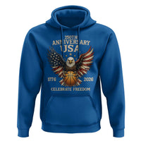 250 Years Of Freedom Basketball Hoodie Patriotic Athlete Gift
