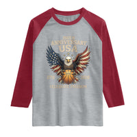 250 Years Of Freedom Basketball Raglan Shirt Patriotic Athlete Gift