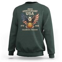250 Years Of Freedom Basketball Sweatshirt Patriotic Athlete Gift