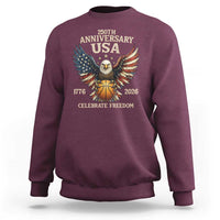 250 Years Of Freedom Basketball Sweatshirt Patriotic Athlete Gift