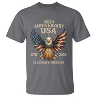 250 Years Of Freedom Basketball T Shirt Patriotic Athlete Gift