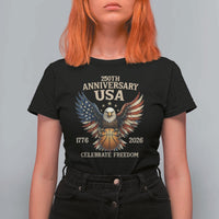 250 Years Of Freedom Basketball T Shirt For Women Patriotic Athlete Gift