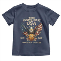 250 Years Of Freedom Basketball Toddler T Shirt Patriotic Athlete Gift