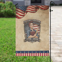 250 Years Of Educating America Patriotic Garden Flag Proud Teacher Gift