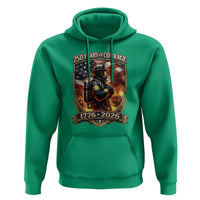 Firefighter USA 250th Anniversary Gift Hoodie 250 Years Of Courage