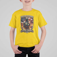 Firefighter USA 250th Anniversary Gift T Shirt For Kid 250 Years Of Courage