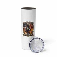 Firefighter USA 250th Anniversary Gift Skinny Tumbler 250 Years Of Courage