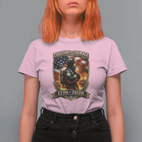 Firefighter USA 250th Anniversary Gift T Shirt For Women 250 Years Of Courage