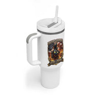 Firefighter USA 250th Anniversary Gift Tumbler With Handle 250 Years Of Courage