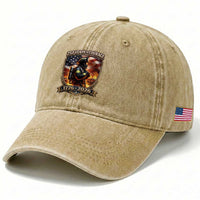 Firefighter USA 250th Anniversary Gift Washed Cotton Baseball Cap 250 Years Of Courage