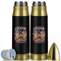 Patriotic Firefighter 250 Years Of Courage USA Anniversary Gift Bullet Tumbler